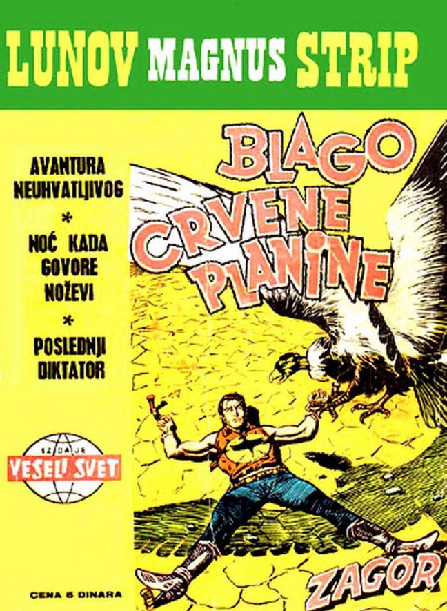 Zagor – Blago Crvene Planine br.4